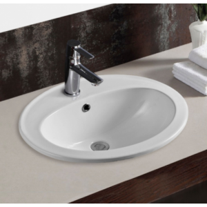 LACY Ceramic Drop-In Basin